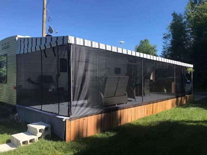 Fabrication et installation d’abris d'hiver Saint-Paul