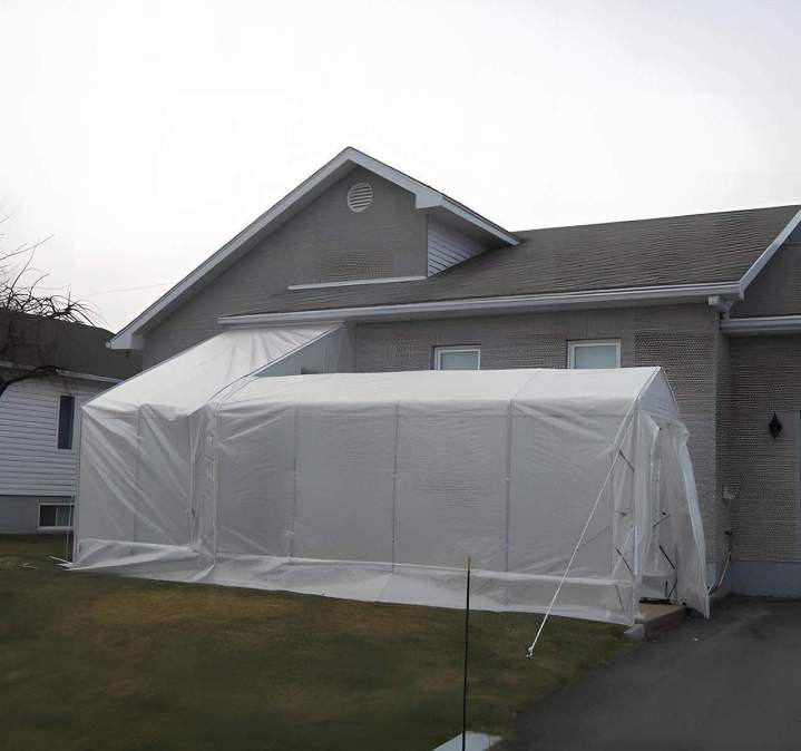 Fabrication et installation d’abris d'hiver Saint-Paul
