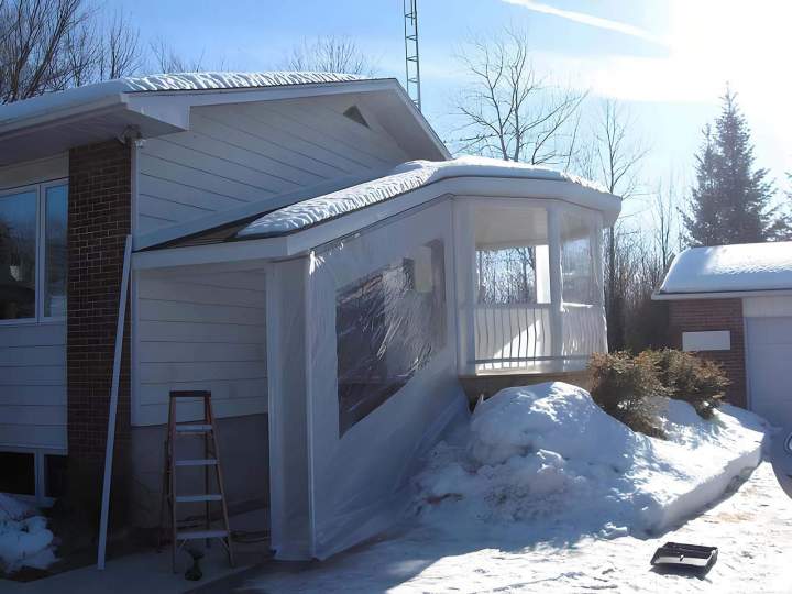 Des abris d’hiver surélevés et allongés convenant à vos besoins